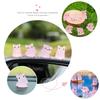 mental body cota car interior cute car accessory & decoration, ornament, (pig)