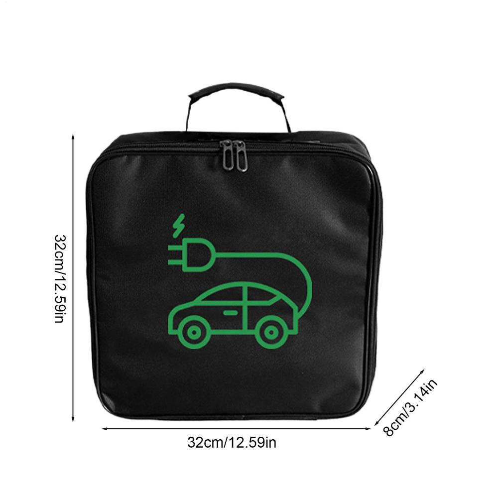 Electric Car charger Plugs Storage Carry Bag EV Car Charging Cable Sockets Waterproof Fire Retardant Equipment Container