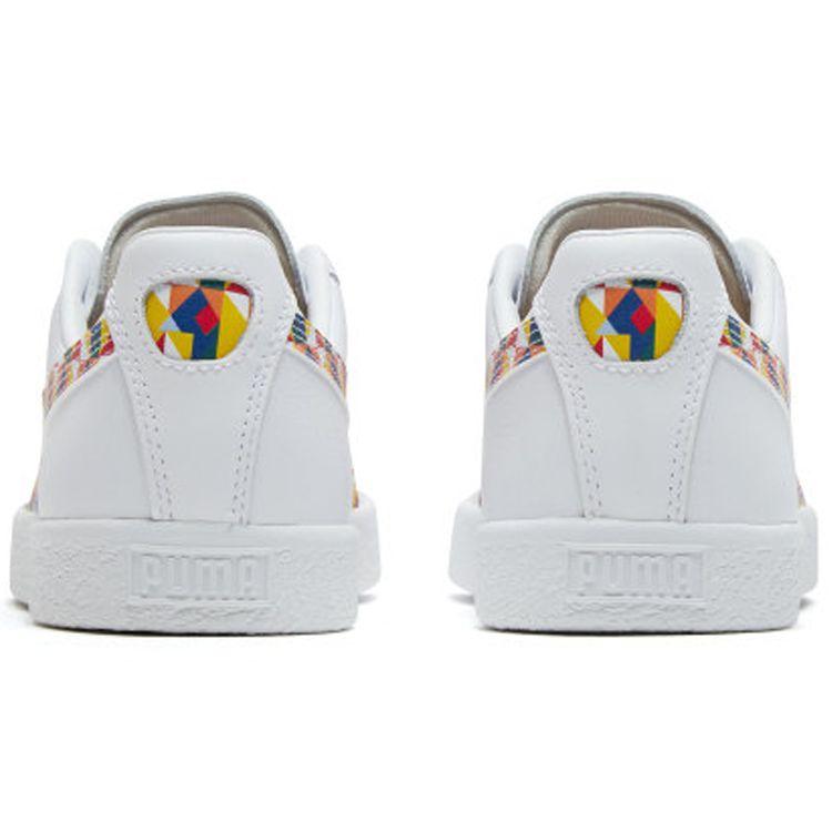 Puma Clyde Graffiti Ретро Повседневные Кроссовки Унисекс Кроссовки Разноцветные 370001-01