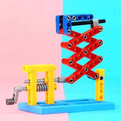 Модель подъемной платформы STEM Технологический гаджет Детские научные игрушки Физический подъемный домкрат Набор Образовательные игрушки для детей