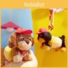 Dachshund Adorable Plush Hamburger Keychain Accessory For Cute Lovers Gift