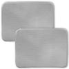 Le Pumo Dish Draining Mat, 30cm X 40cm, Set of 2, Sink Mat, Absorbent Kitchen Dish Drying Mat, Quick-Drying, Antibacterial, BB