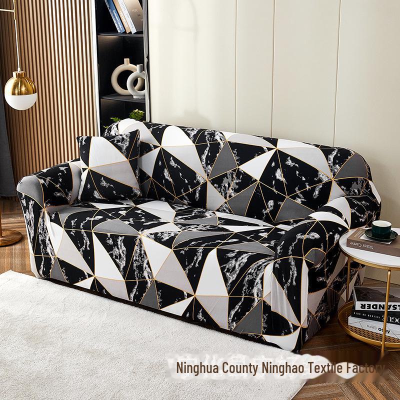 Эластичный нескользящий чехол для дивана Cross-Border – комплексный дизайн