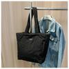 Soft Cloth Bag Single Shoulder Bag for Female Students Large Capacity Commuting Handbag Tote Bag