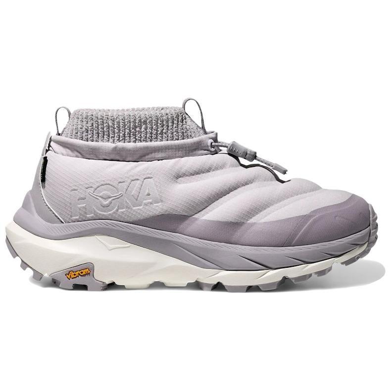 HOKA One One Kaha 2 Горные Туристические Ботинки Женские Серые Белые 1155196-AYF