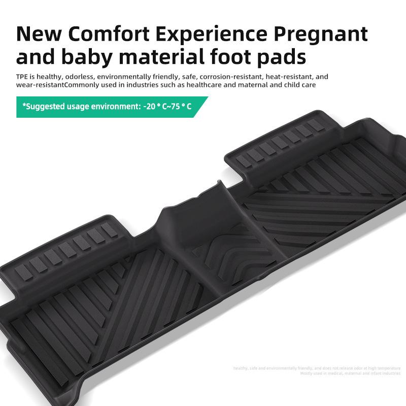 25 Chery JAECOO 5 EV Car TPE Floor and Trunk Mats