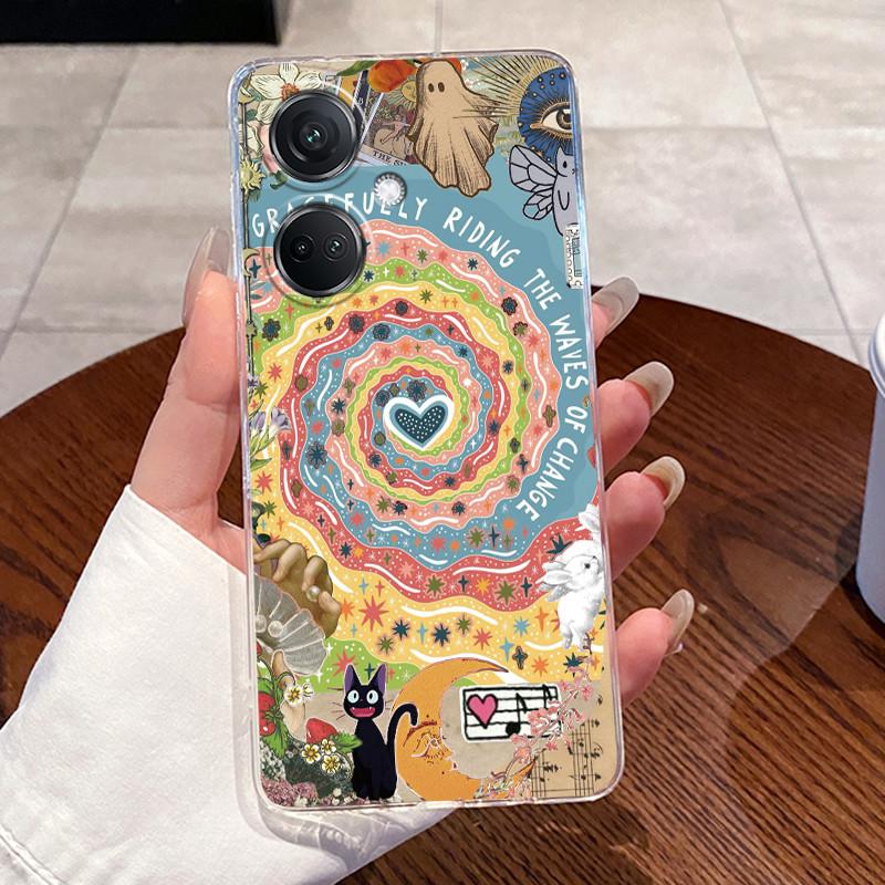For OnePlus Nord CE3 CE2 Lite Capa Clear Silicone Soft TPU Back Cover Cases For One Plus Nord CE 2 3 Lite Rabbit Cat Phone Case