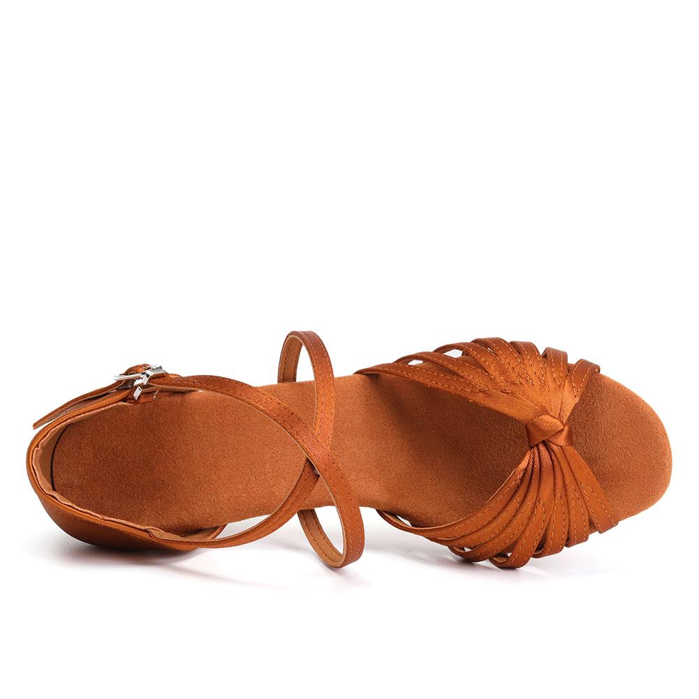 Профессиональные женские туфли для латинских танцев, обувь для бальных танцев сальсы, домашний средний каблук 5 см