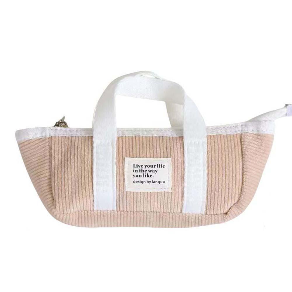 Desktop Storage Korean Style Pencil Case Handheld Pencil Pouch Handheld Stationery Bag Boys Girls