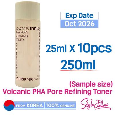 10 шт/250 мл_Тоник для очищения пор с вулканическим PHA 25 мл (Образец)