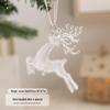 Crystal Snowflake Ornaments: Creative Christmas Tree & Wedding Decorations