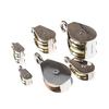 36/52/75Mm Metal Sheave Zinc Alloy Pulley Mini Single/Double Pulley For Diy