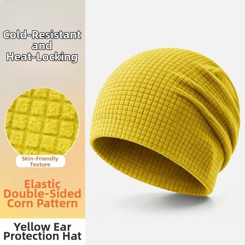 Windproof Winter Ski Hat Stretchy Breathable Cold Weather Hat New Windproof Beanie Commuting