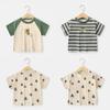 Baby Clothes Casual Short-sleeved T-shirts Summer Clothes Boys Girls Baby Children Children Summer Half-sleeved Tops