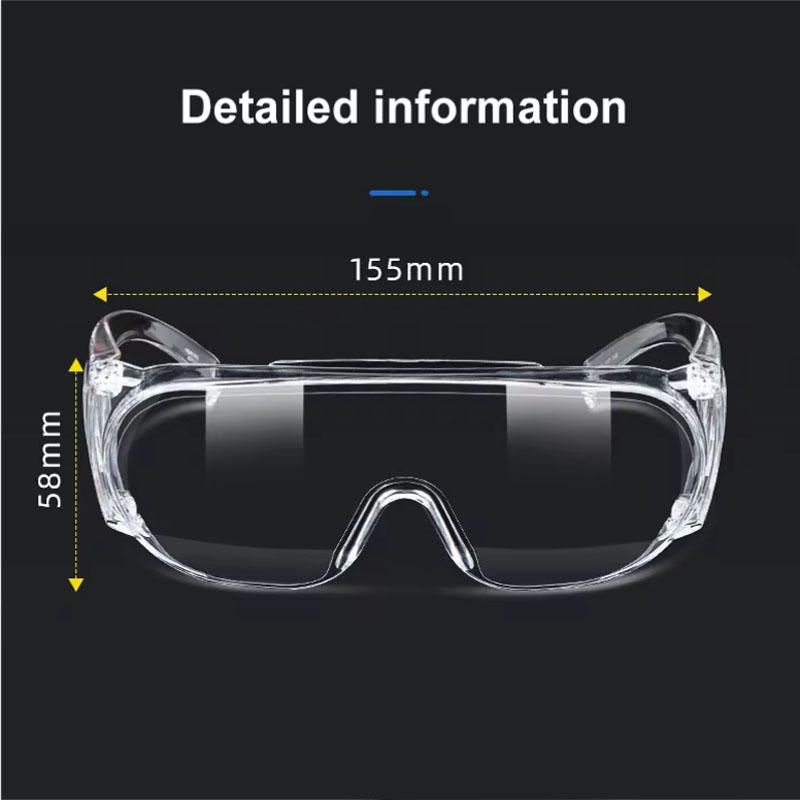 Защитные очки 1611HC, настоящие защитные очки, противоударные, устойчивые к царапинам, плоские легкие очки
