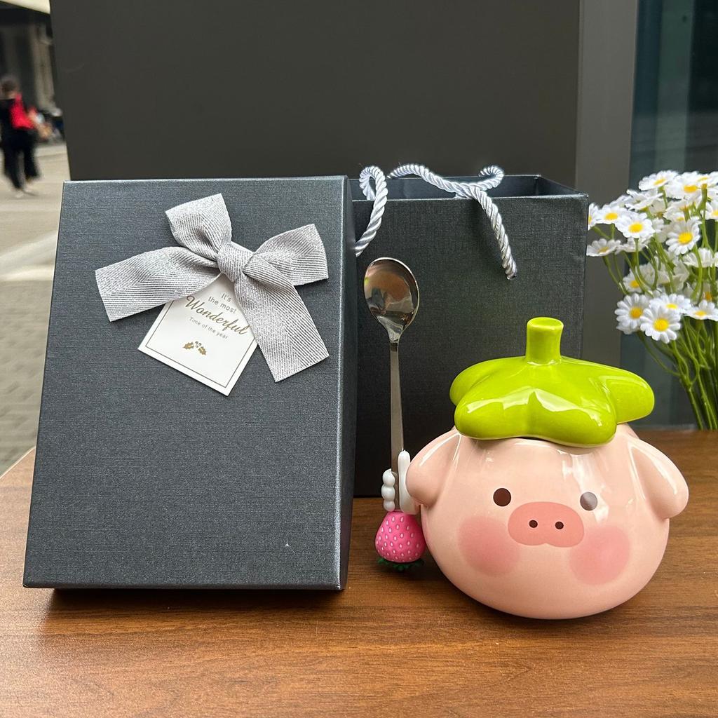 Рождественский подарок для девочек Рождественская чашка Маленький подарок для лучшей подруги, девушки Практичная чашка для воды Креативная подарочная коробка Кружка