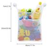 Bath Toy Organizer Net with Suction Cup,Bath Toy Storage Holder Net,Quick Dry Multi-use Bathtub Mesh Net Bags, for Kids & Toddlers