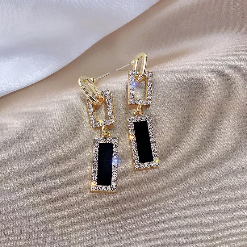 Серьги-кисточки из жемчуга премиум-класса Silver Needle Celebrity, элегантные, модные, с темпераментом, серьги из легкой роскоши с блестящими бриллиантами, длинные серьги для женщин