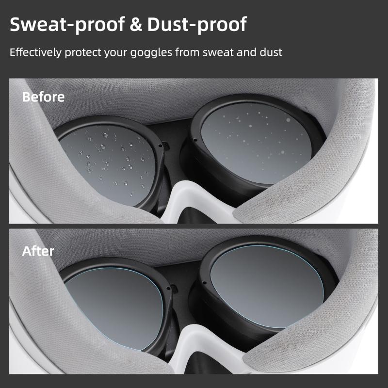 Защитная пленка для линз VR-очков, устойчивая к царапинам, HD-экран, мягкая пленка, совместимая с Pico 4