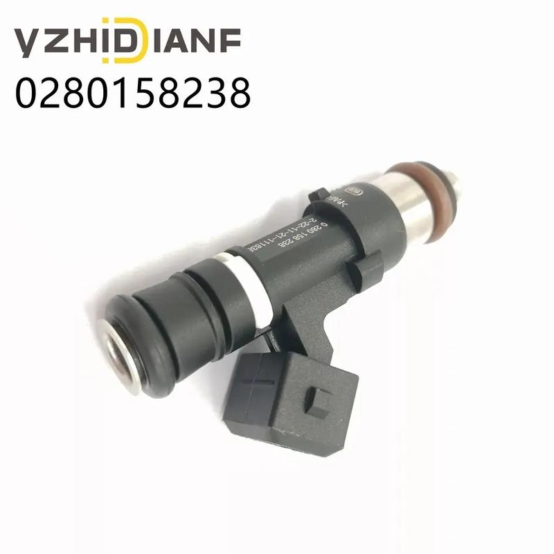 4PCS Fuel Injector for Ford C-Max II Ecosport Fiesta VI Focus III 0280158238 Auto Parts