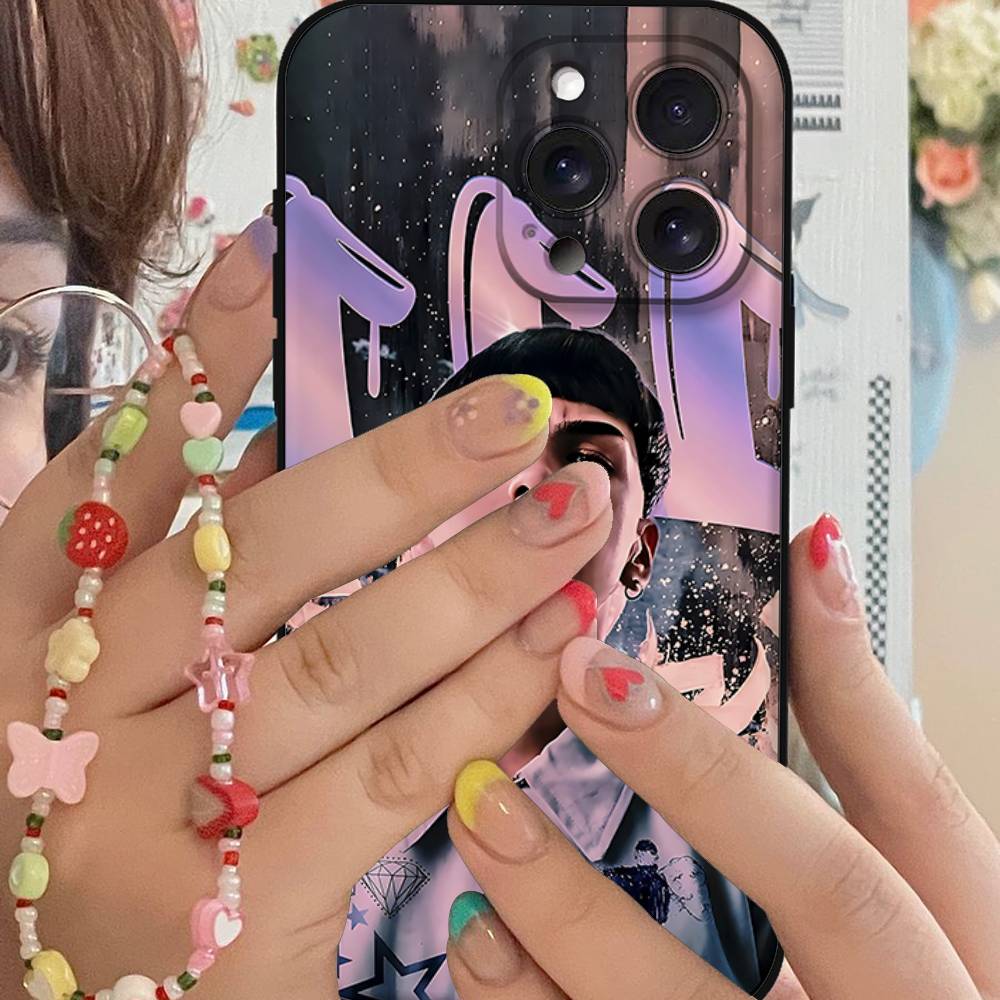 Чехол для телефона Singer M-Milo J Phone для iPhone 1716 15 14 13 Pro Max 11 12 Mini X Xs XR Черный силиконовый чехол