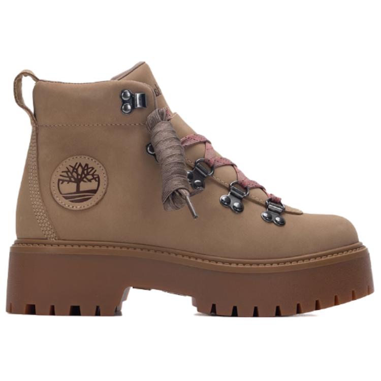 Timberland Ботильоны Martin от Stone Street Fashion женские коричневые A27VJEN3