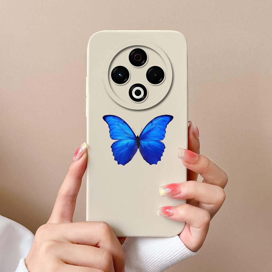 Чехол для Tecno Spark 30 Pro 30C Задняя крышка с рисунком Сердце для Tecno Spark 30C 4G 5G Полная защита Мягкие чехлы из жидкого силикона для телефона