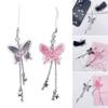 Eye Catching Butterfly Star Pendant Fashionable Butterfly Star Keychain Phone Anti-lost Lanyard for Bag Key Backpack