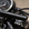 2pcs 37mm Fork Tube Clip On Handlebars 0.87in 22mm Grip Tube CNC Handlebar Pair  For Cafe Racer