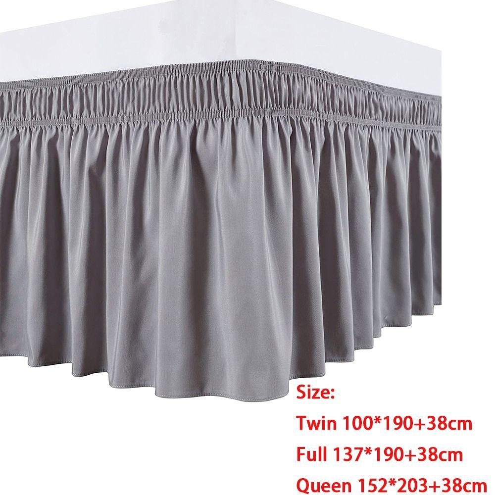 Съемные оборки для кровати Эластичная юбка для кровати Новая юбка для кровати Главная