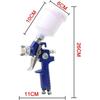 Мини-пистолет-распылитель HVLP с соплом 0,8 мм и пистолетом-распылителем 125 мл для покраски деталей автомобиля, обеспечивает точечный ремонт (0.8)