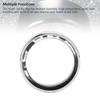 Fitness Sleep Health Tracker Ring Lightweight Aluminium Alloy Step Counter Smart Ring with Charging