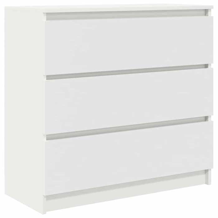 VidaXL Buffet White 80x35x76 Cm Engineered Wood, Storage Cabinet, Kitchen Storage Cabinet, Storage Furniture 861733