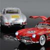 2025 Новый 1:24 Benzs 300SL Track Version Alloy Car Model Diecast Metal Toy Classic Vehicles Car Model Simulation Sound and Light Kids Gift