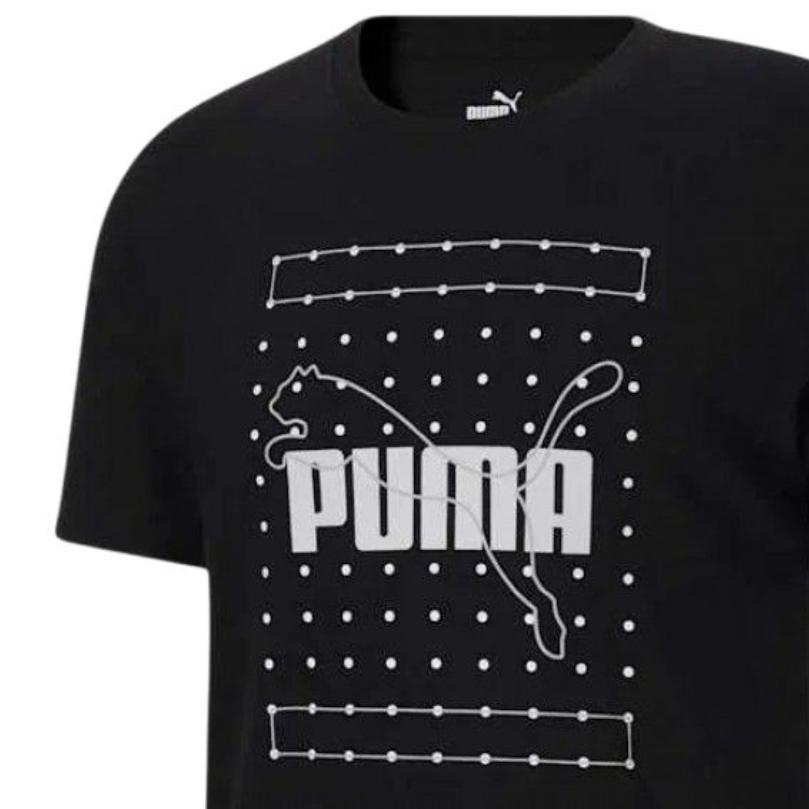 Men's T-Shirt PUMA Graphic T Shirt Men's Black
