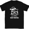 Have Yourself a Trashy Christmas T-Shirt Funny Racoon Holiday Xmas Humor Tee