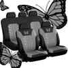 Универсальные сетчатые чехлы на сиденья для Citroen C-Elysée C-Crosser C-Zero C3 C3 Aircross C3 Picasso C4 Aircross AUTO Подушка для автомобиля Amagi