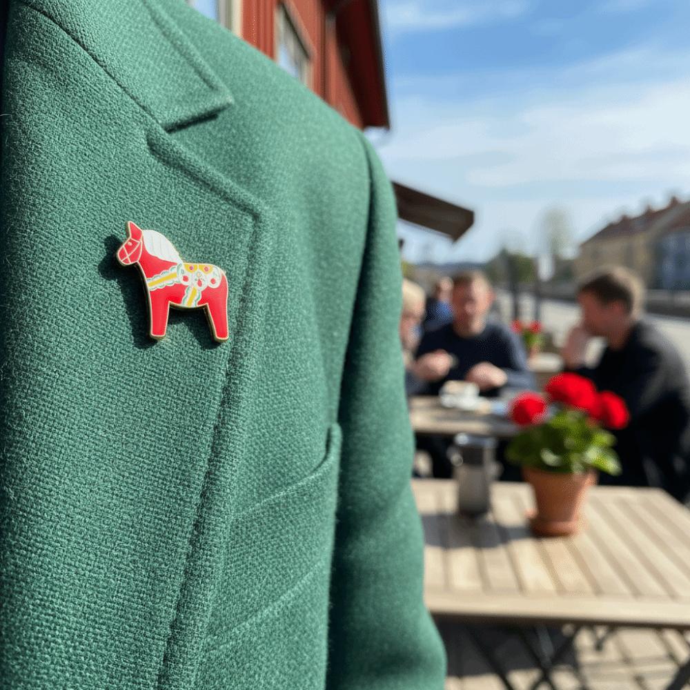 Decorative Zodiac Horse Brooch Zinc Zinc Alloy Steed Brooch Creative Lapel Pin  Backpack Decoration