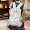 Schoolbag new high-value Korean ins style girl heart casual lightweight schoolbag female junior high school backpack student backpack