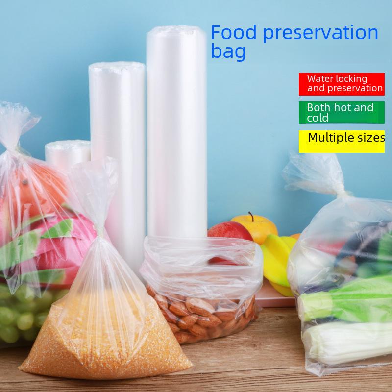 Thickened PE Fresh-Keeping Roll Bags: Hand-Torn, Food Storage & Supermarket Use