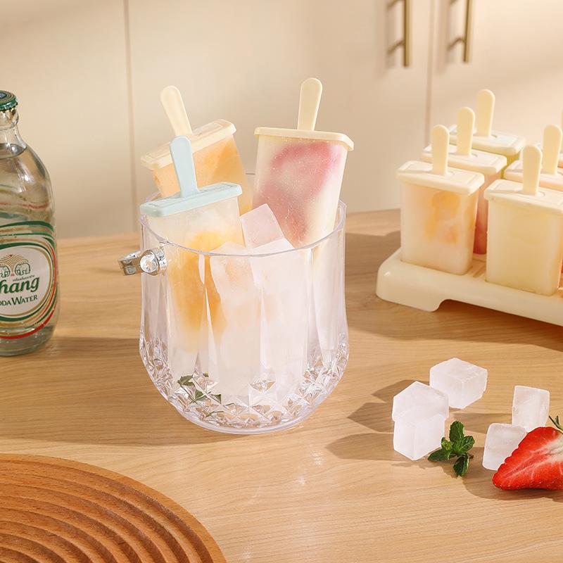 With Sticks Summer Ice Lolly Cube Tray Kitchen Bar Tool Gadget Homemade Ice Cream Popsicle Maker DIY Mold