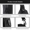 Simple Japanese Style Men's Sports Chest Bag Multipurpose Waterproof Sling Pack for Outdoor Sports