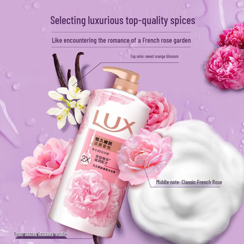 Lux Soft Skin Shower Gel - Elegant Fragrance (1KG)