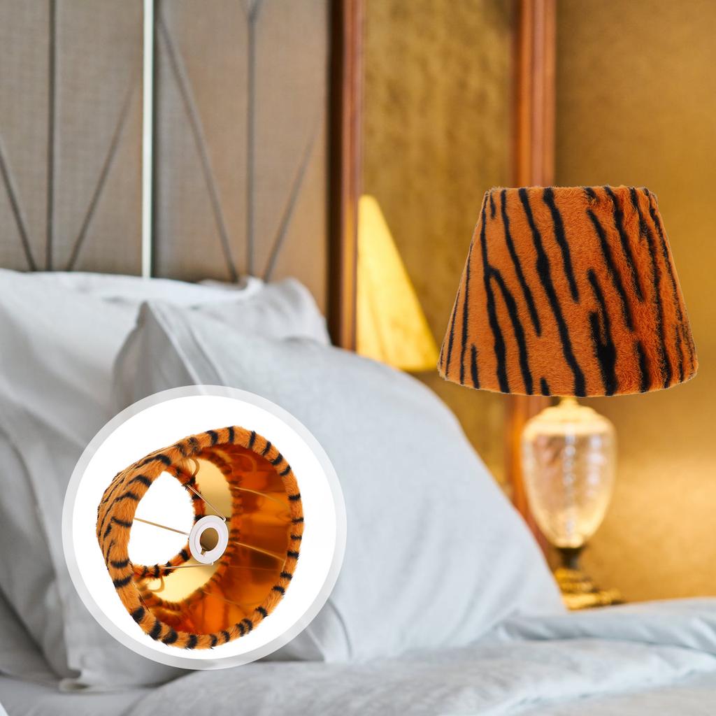 Creative Table Lamp Shade Cover Soft Fabric Replacement Lampshade for Desk Bedside Light Decorative Lamp Cover