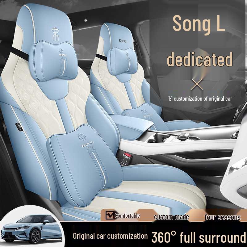 Custom Leather Car Seat Covers for BYD DiSong L EV (Five-Seater)
