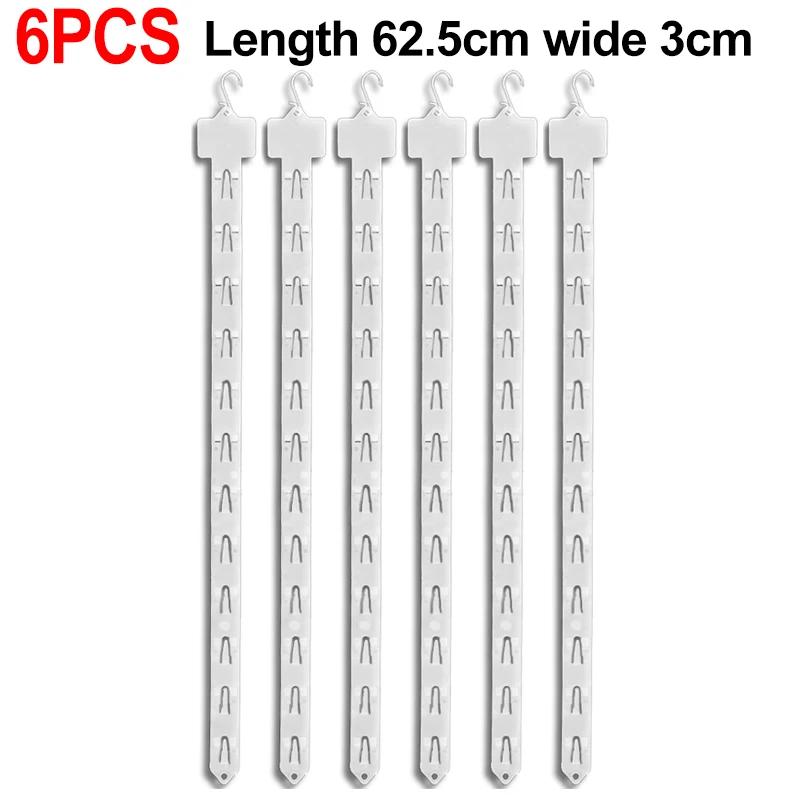 1/10 шт. Пластиковые подвесные полоски для снеков, Подвеска для выкладки снеков в магазине с крючками, Полоска-клипса для мерчандайзинга на полке супермаркета