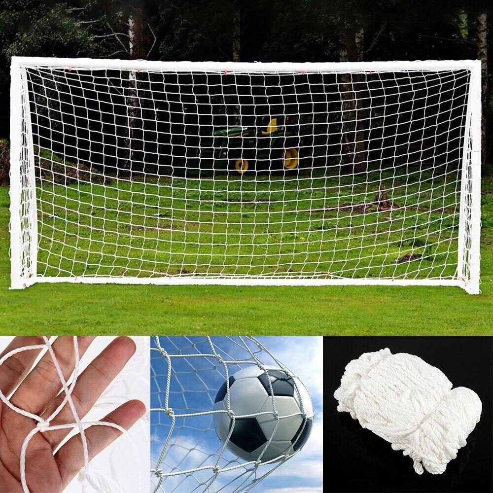 Adults Children Weave Football Sports Practice Goal Post Nets Soccer Training