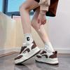 2025 весна маленькие белые туфли новая корейская версия ins студентки увеличение роста платформа спортивные кеды повседневная обувь женская ZS261