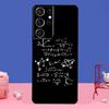 Symbol Math Science Physics Formulas Case For Samsung Galaxy S21 S22 Ultra S20 FE S8 S9 S10 Note 10 Plus Note 20 Ultra Coque