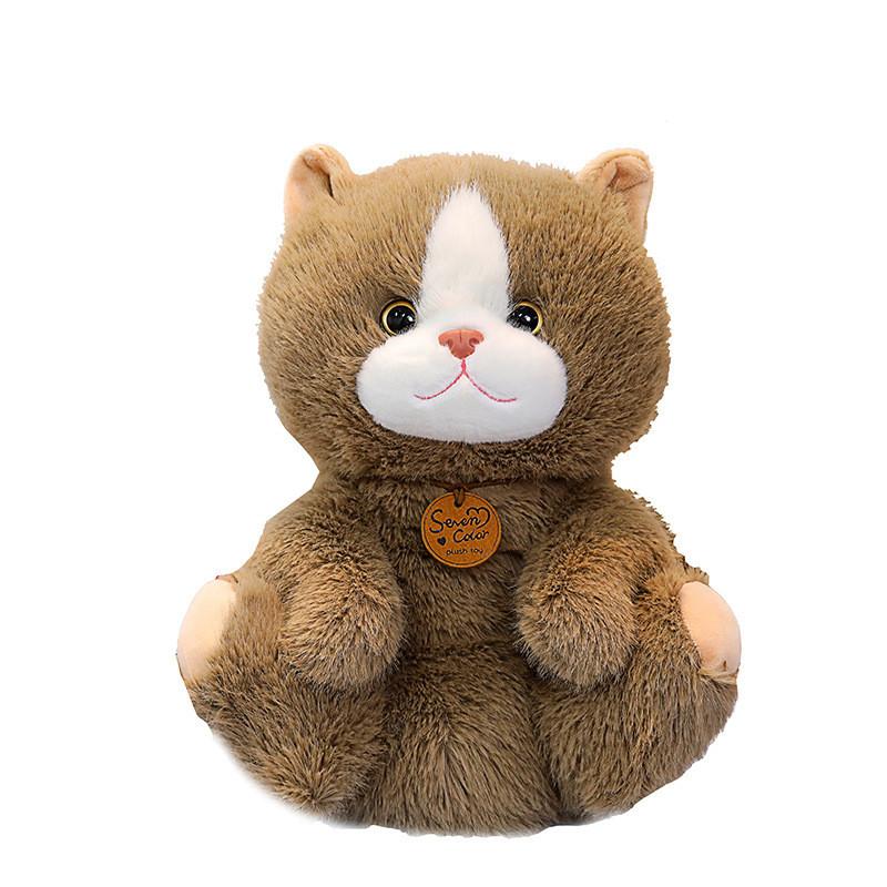 Cat Plush Toy Adorable Stuffed Doll Kids Collectors Gift Decoration Bedroom
